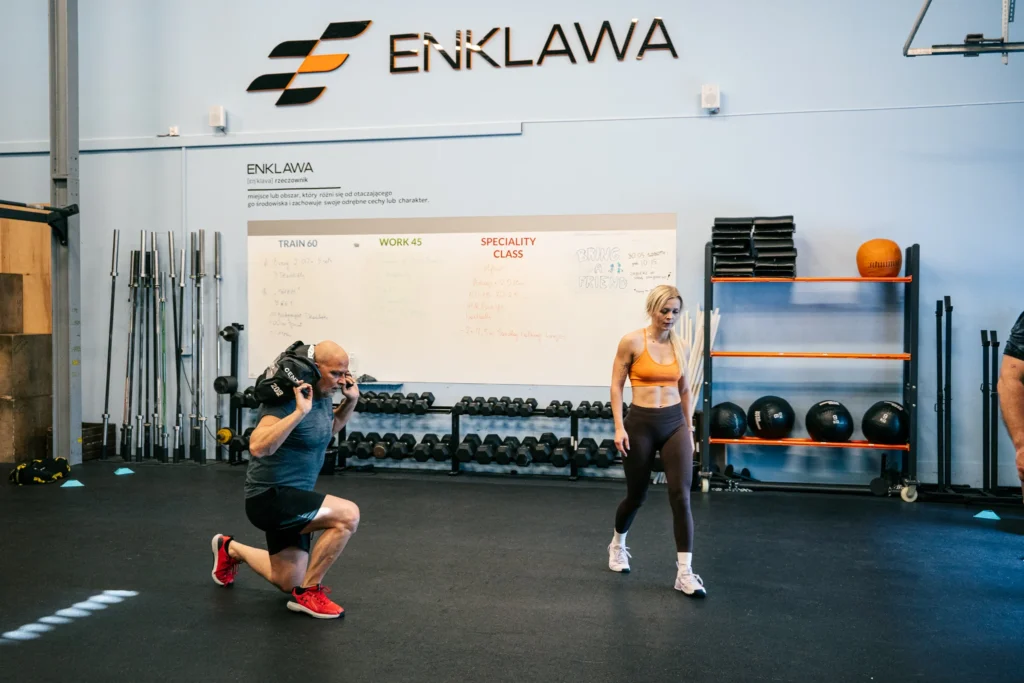 Sala Enklawy podczas treningu WOD